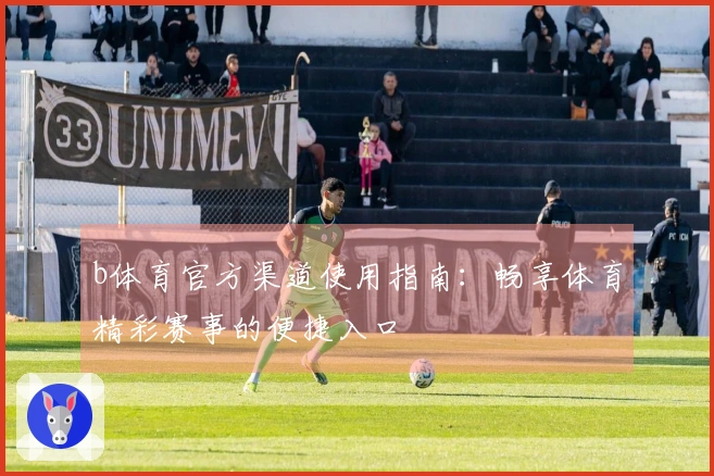 b体育官方渠道使用指南：畅享体育精彩赛事的便捷入口